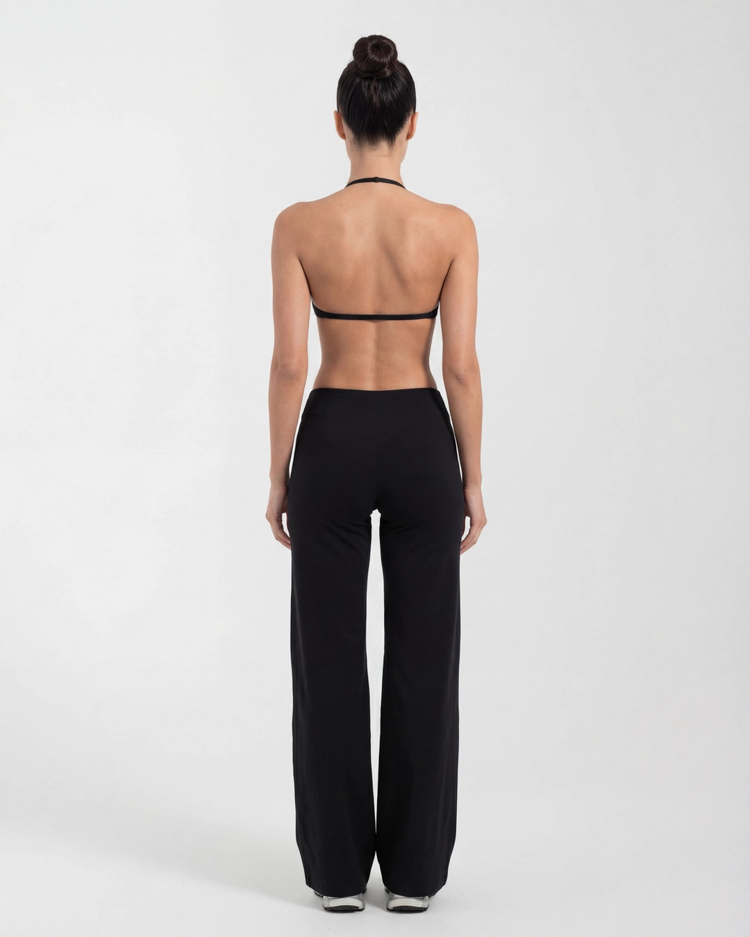 Wireless Sports Bra & Wide Leg Pants Set