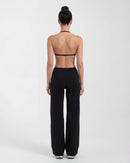 Wireless Sports Bra & Wide Leg Pants Set