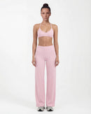 Wireless Sports Bra & Wide Leg Pants Set