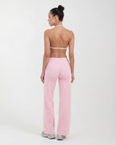 Wireless Sports Bra & Wide Leg Pants Set