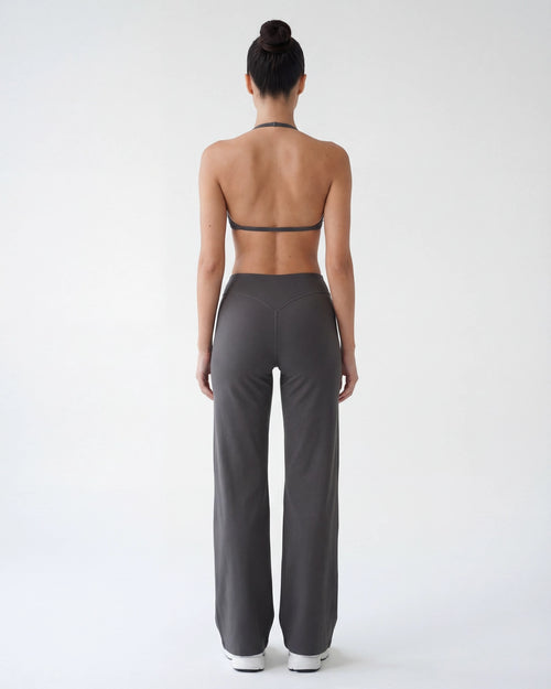 Wireless Sports Bra & Wide Leg Pants Set