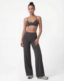Wireless Sports Bra & Wide Leg Pants Set