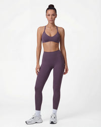 Open-Back Wireless Sports Bra & Leggings Set