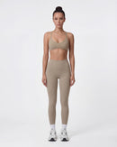 Open-Back Wireless Sports Bra & Leggings Set