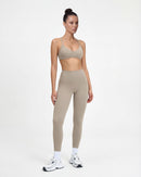 Open-Back Wireless Sports Bra & Leggings Set