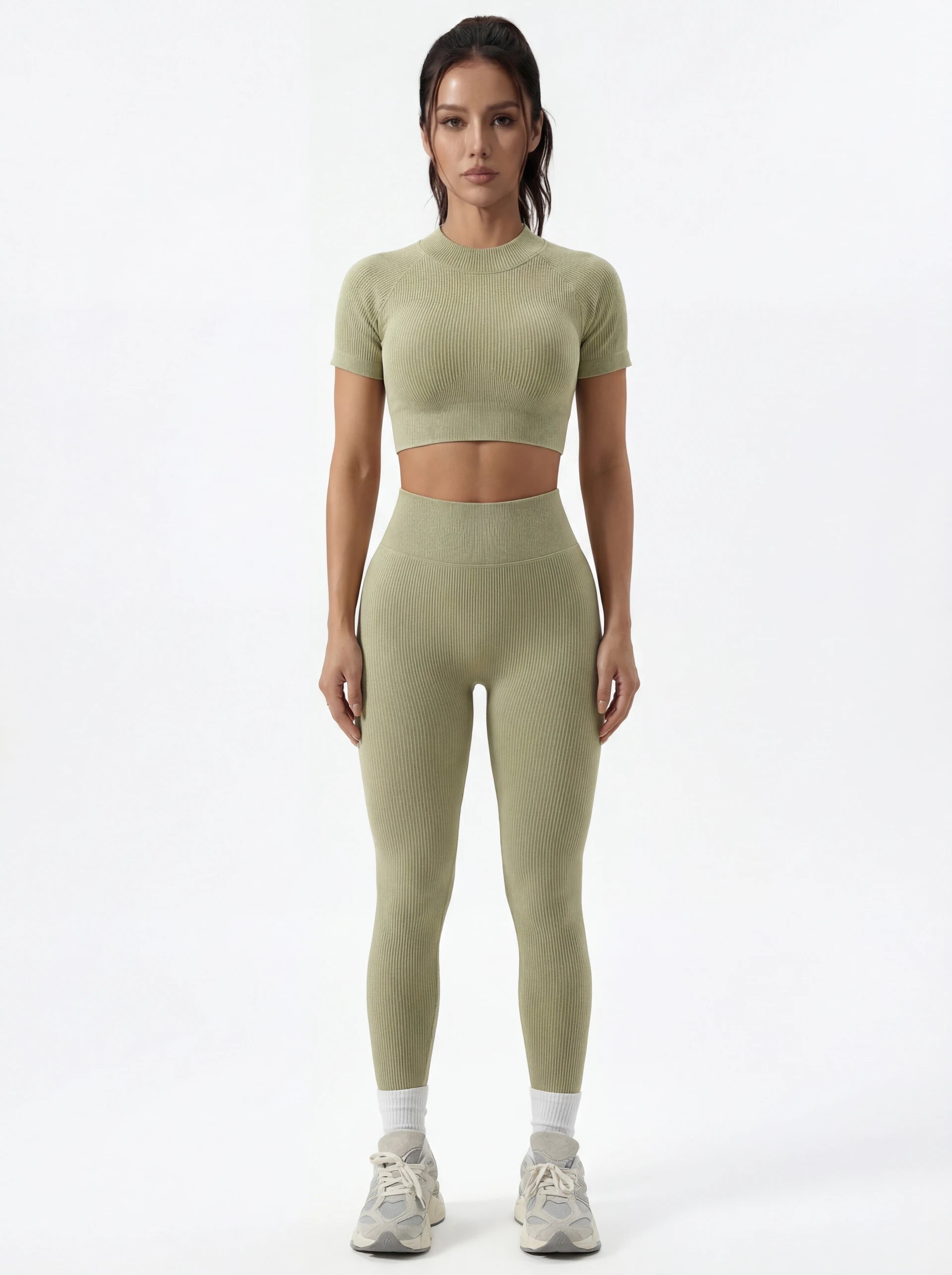 Sunshine Green / Short sleeve / S