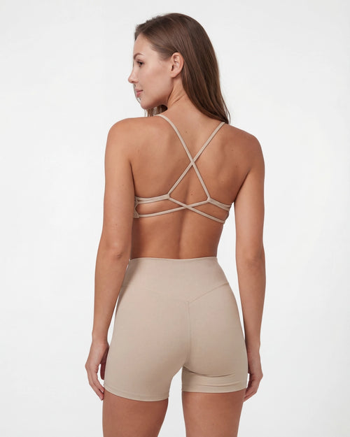 Strappy Back Sports Bra