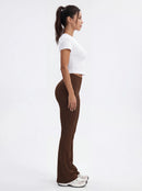 High-Waisted Flare Yoga Pants for Women — Sculpting Wide Leg