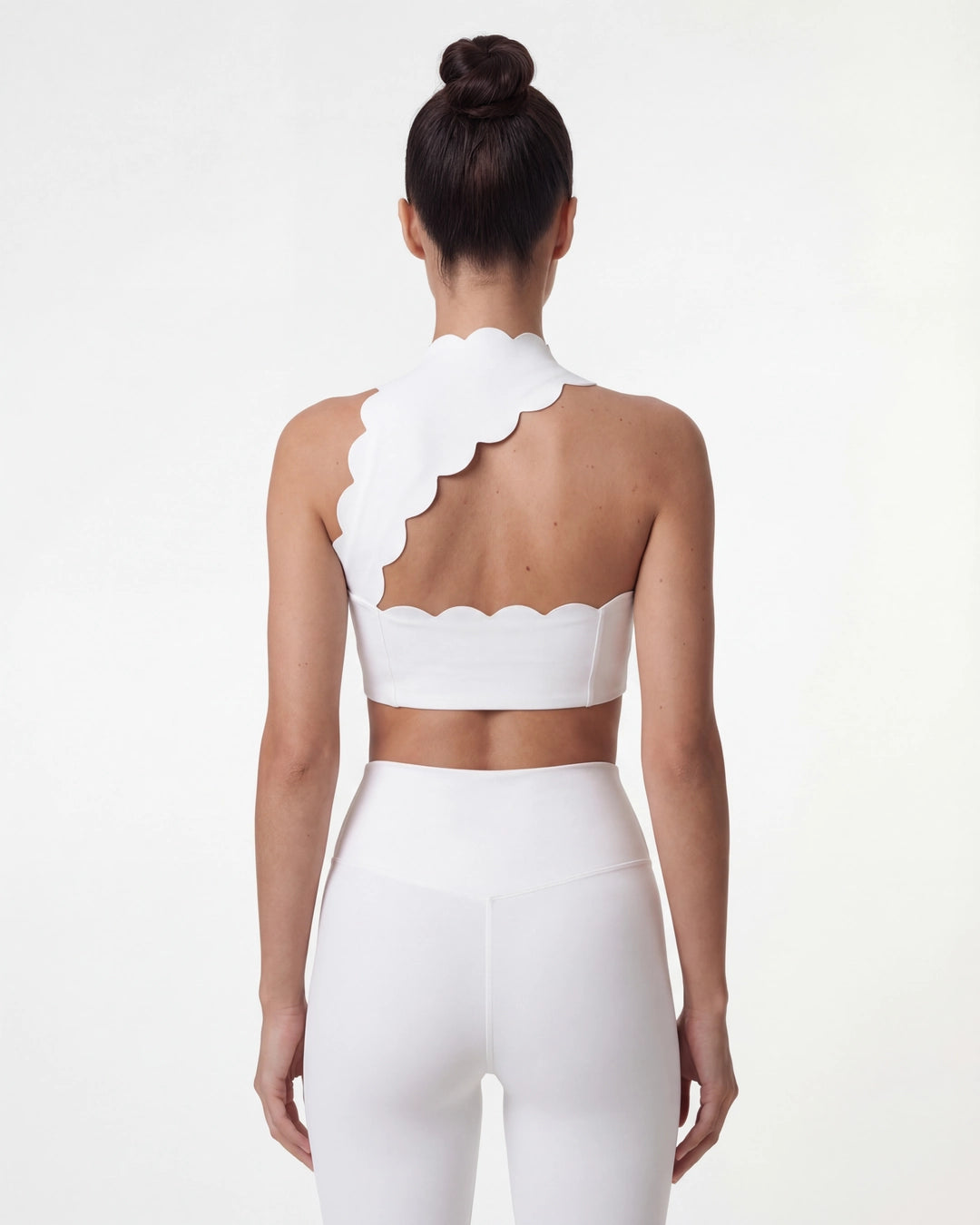 Scalloped Edge Sports Bra