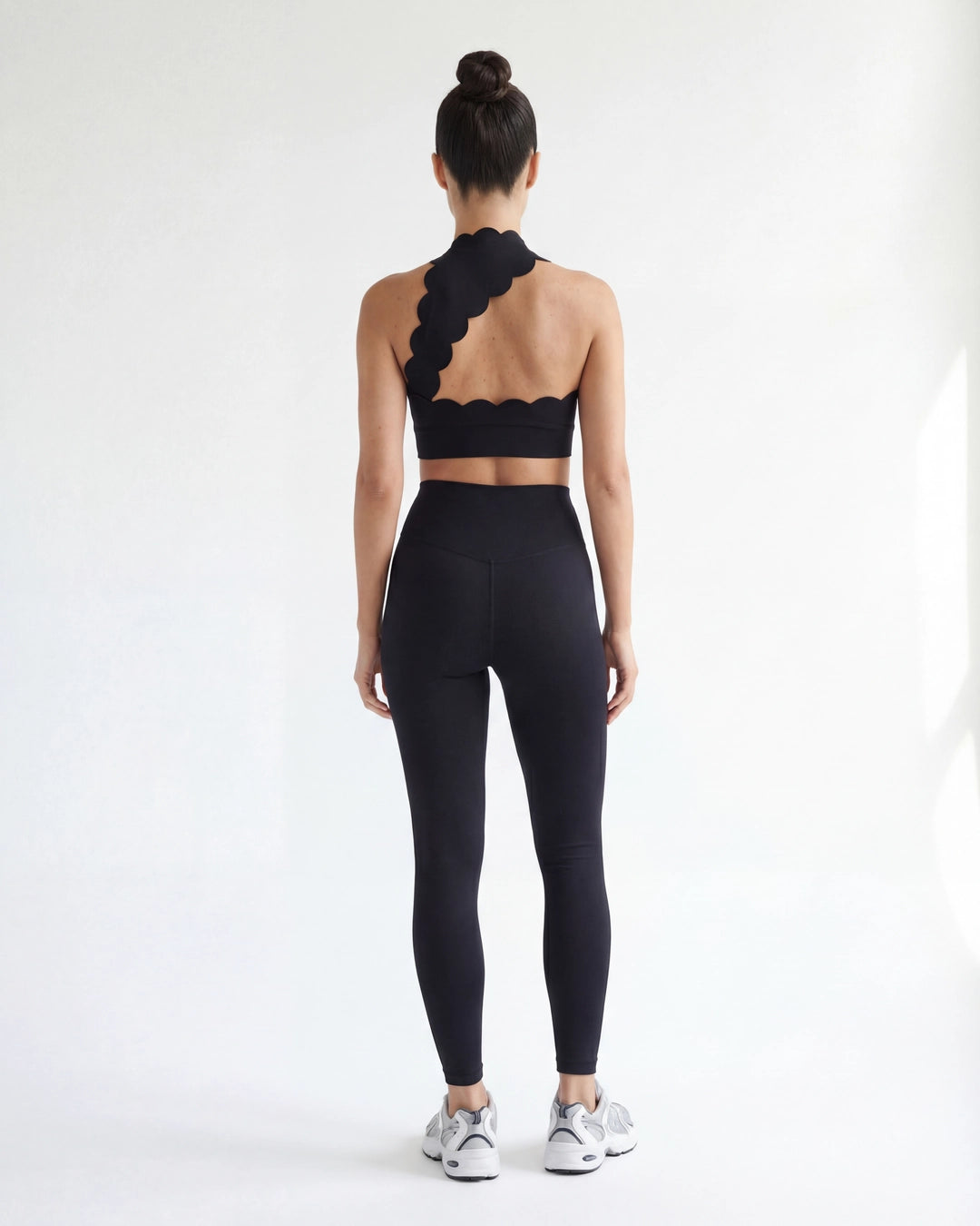Scalloped Edge Sports Bra