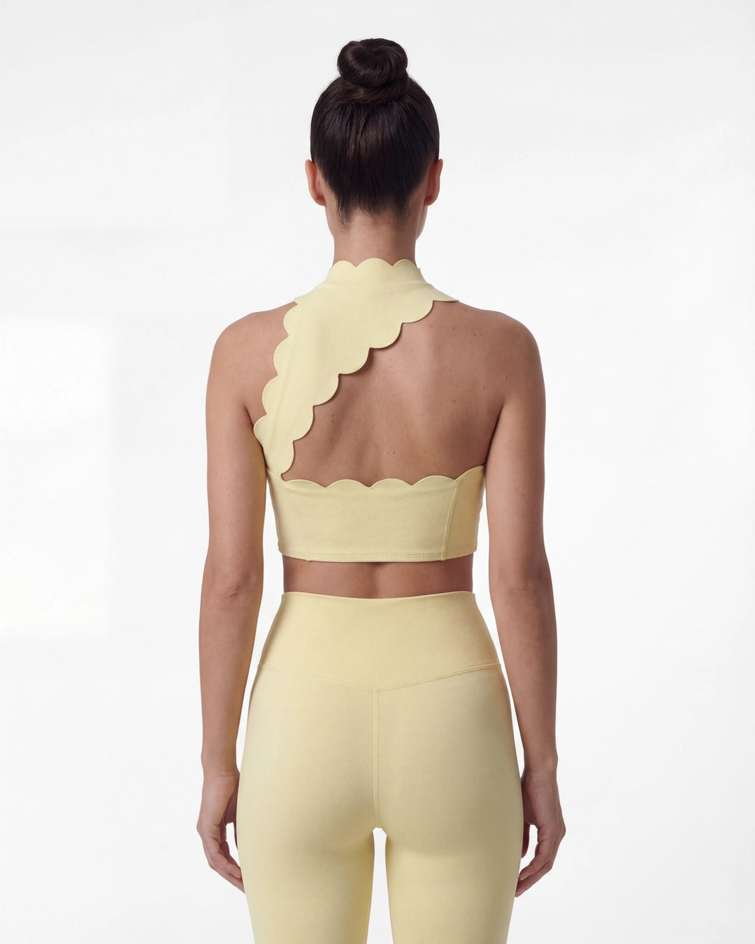 Scalloped Edge Sports Bra