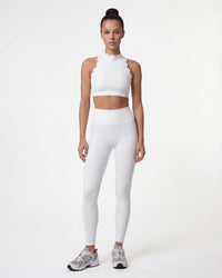 Scalloped Edge Sports Bra